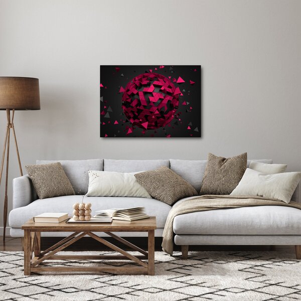 A 3D absztrakció képe (70x50 cm)