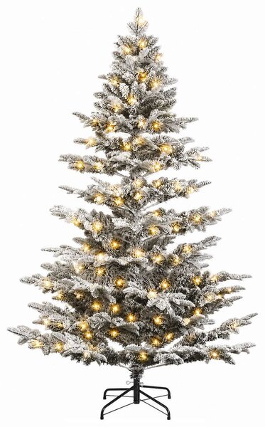 Műanyag Hajtogatós Karácsonyfa 150 cm 150 LED Meleg fehér