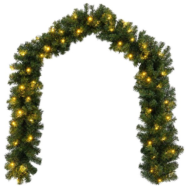 Mini karácsonyfa szett 60 cm 125 LED Meleg fehér PVC Zöld
