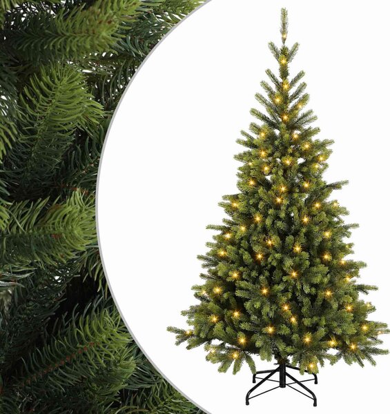 Műanyag Hajtogatós Karácsonyfa 150 cm 150 LED Meleg fehér