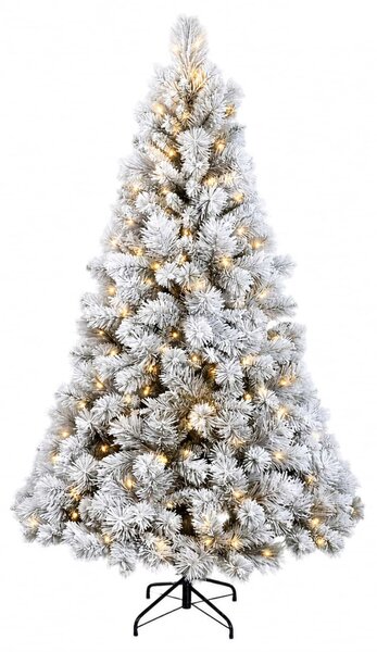 Műanyag Hajtogatós Karácsonyfa 180 cm 300 LED Meleg fehér