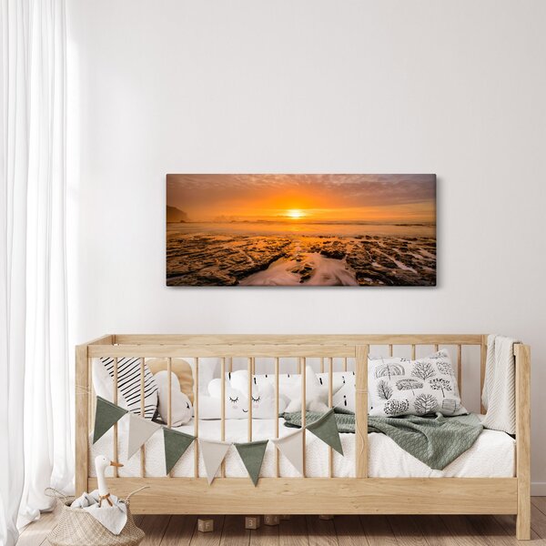 Naplemente képe (120x50 cm)