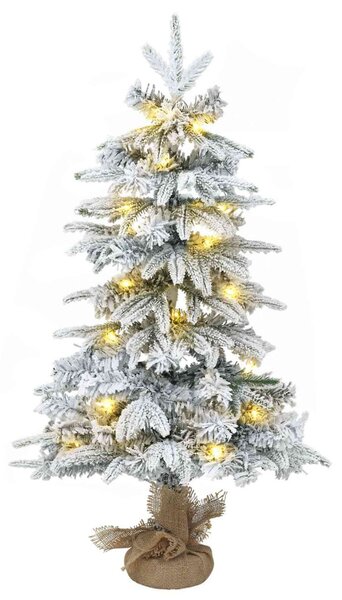 Mini karácsonyfa szett 90 cm 175 LED Meleg fehér PVC és PE