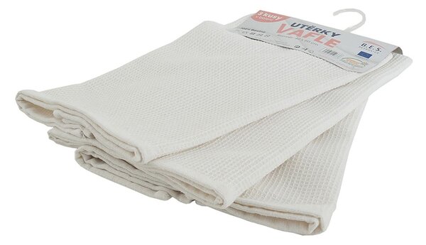 Pamut konyharuha szett 3 db-os 40x60 cm Wafle – B.E.S