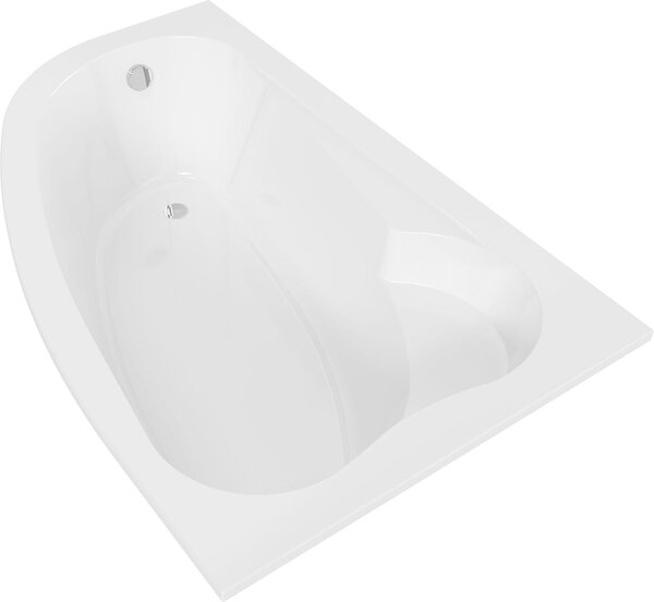 Mexen Westa sarokfürdőkád jobb 160 x 100 cm, fehér - 560116010002