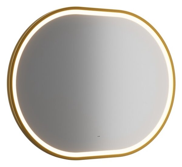 LED tükör APOLLO 2 | arany 90x70 cm