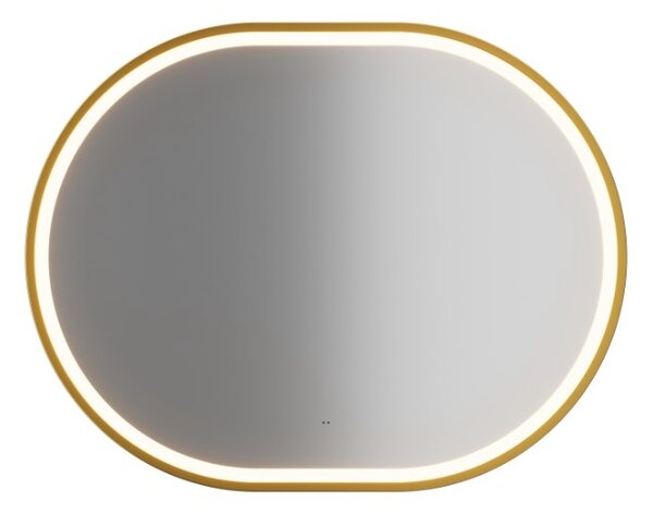 LED tükör APOLLO 2 | arany 90x70 cm