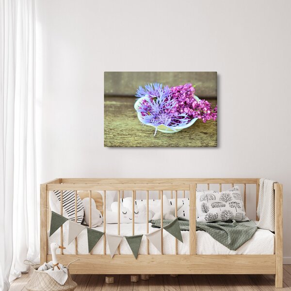 Kép a dekorációról levendulával (90x60 cm)