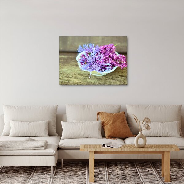 Kép a dekorációról levendulával (70x50 cm)