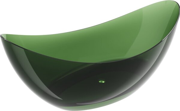 Mexen Vea forest szabadon álló átlátszó 180 x 80 cm, krómozott dugóval - 58091808002