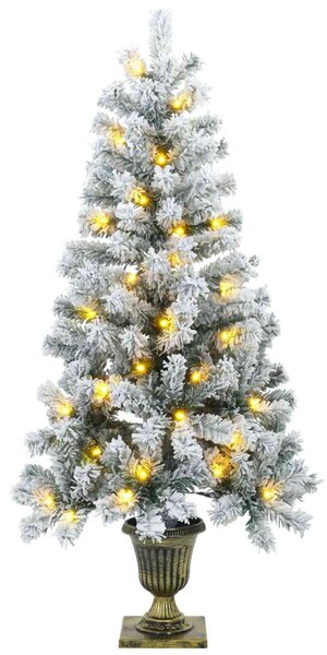 Mini karácsonyfa szett 120 cm 275 LED Meleg fehér PVC