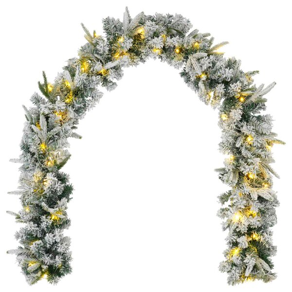 Mini Karácsonyfa 120 cm 275 LED Meleg fehér PVC és PE
