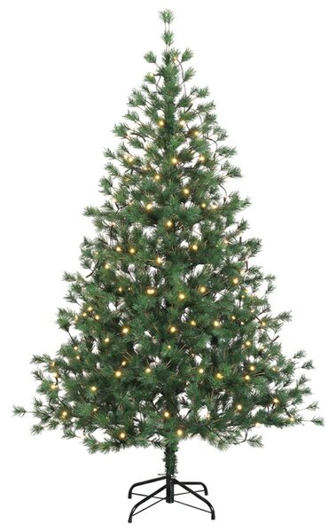 Műanyag Hajtogatós Karácsonyfa 150 cm 150 LED Meleg fehér