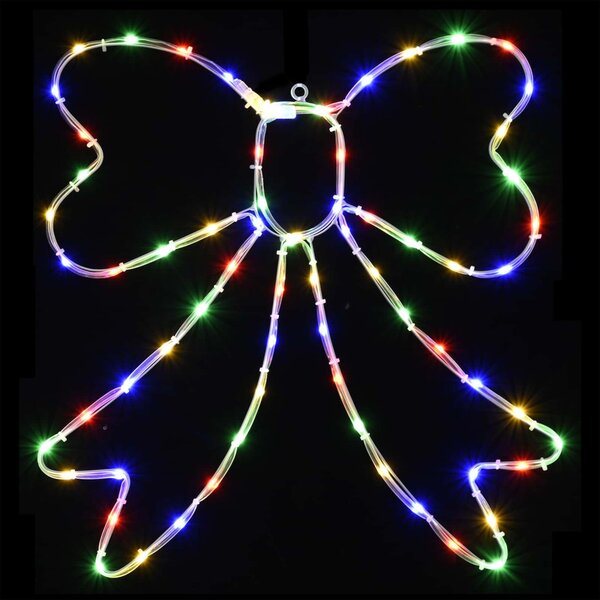 LED fénykábel masni LOVIISA 70 LED Többszínű 50 x 51 cm