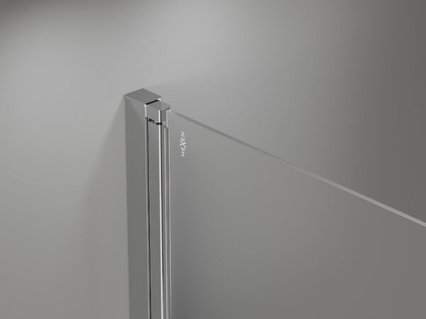 Mexen Mist 1-szárnyas zuhanyfal 50 x 150 cm, átlátszó, króm - 8A9-050-001-01-00