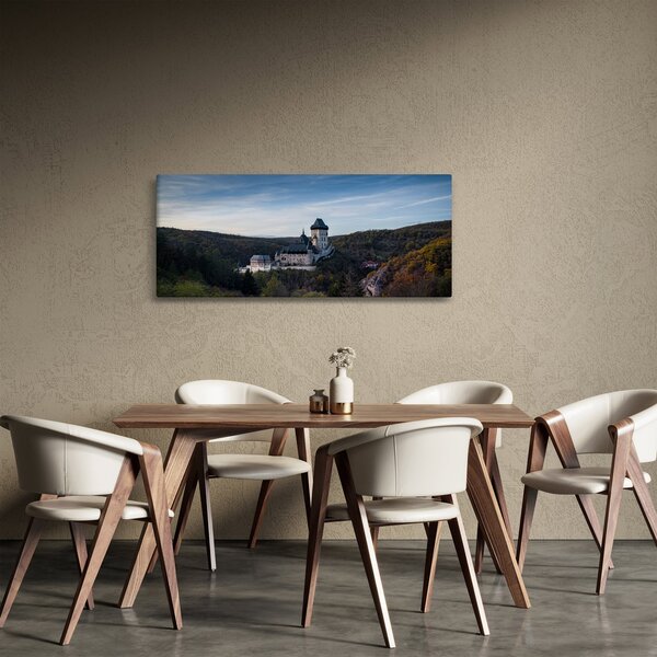 Karlstejn képe (120x50 cm)