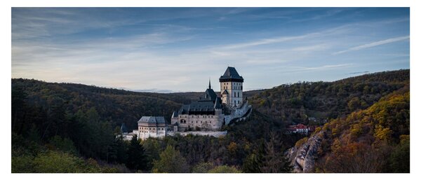 Karlstejn képe (120x50 cm)