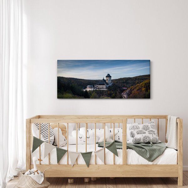 Karlstejn képe (120x50 cm)