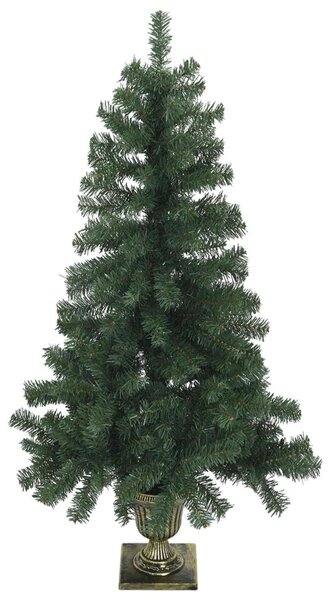 Mini Karácsonyfa 120 cm PVC Zöld