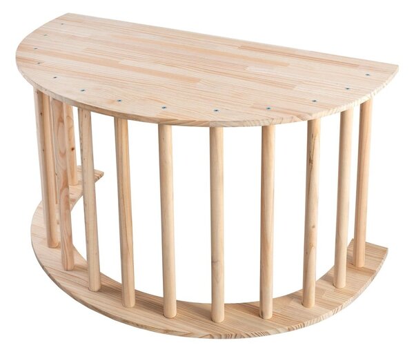 Fehér-natúr színű gyerek fotel Montessori – Little Nice Things