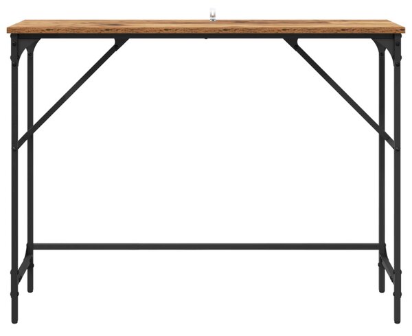Konzolasztal Öreg fa 100 x 32 x 75 cm Szerelt Fa
