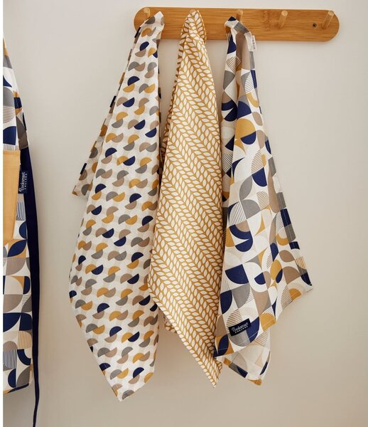 Pamut konyharuha szett 3 db-os 45x65 cm Bauhaus – Cooksmart ®