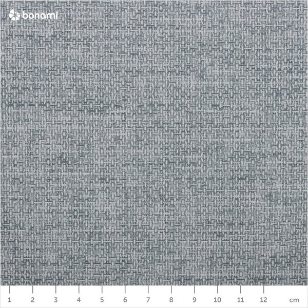 Szürkéskék kárpitozott ágyneműtartós franciaágy ágyráccsal 180x200 cm Lotte – Meise Möbel