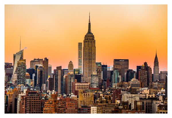 New York képe (90x60 cm)