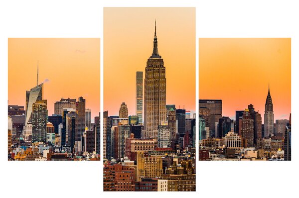 New York képe (90x60 cm)