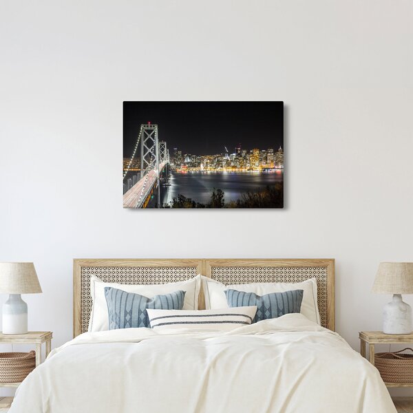 A Brooklyn-híd és a New York-i kép (90x60 cm)