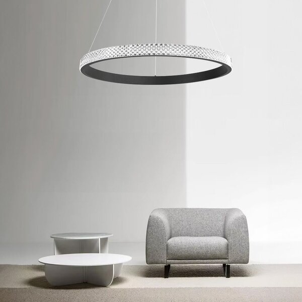 Mennyezeti lámpa LED APP1512-CP Black