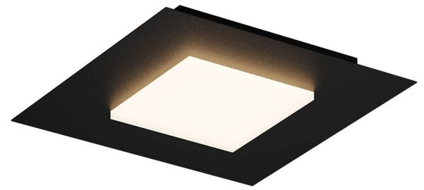 TATAMI LED mennyezeti lámpa, fekete, 35x35 cm