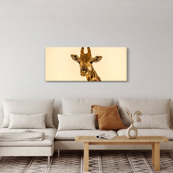 Egy zsiráf képe (120x50 cm)