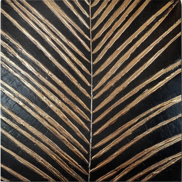 Kép 70x70 cm Palm Leaf – Wallity