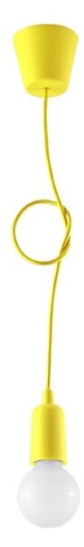 Sárga függőlámpa ø 5 cm Rene – Nice Lamps