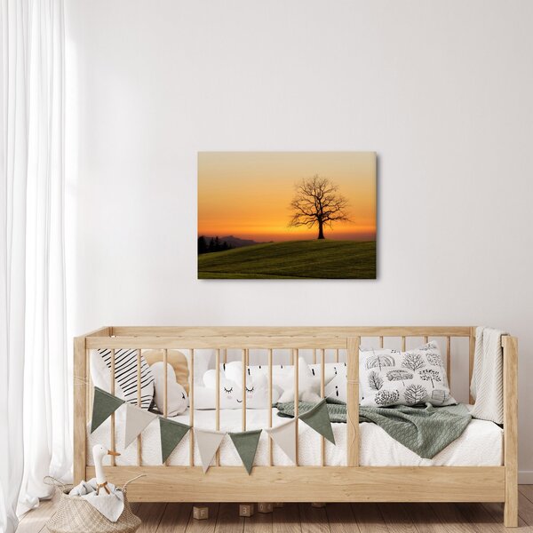 Naplemente a réten képe (70x50 cm)