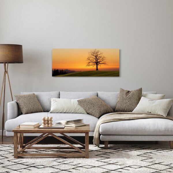 Naplemente a réten képe (120x50 cm)