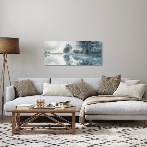 Téli természet képe (120x50 cm)