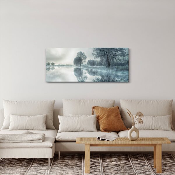 Téli természet képe (120x50 cm)