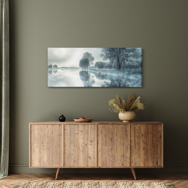 Téli természet képe (120x50 cm)