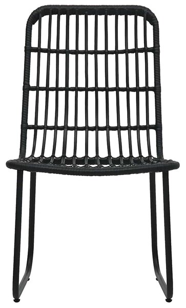 5 részes polyrattan és üveg kültéri étkezőgarnitúra