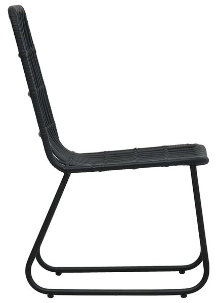 7 részes polyrattan és üveg kültéri étkezőgarnitúra