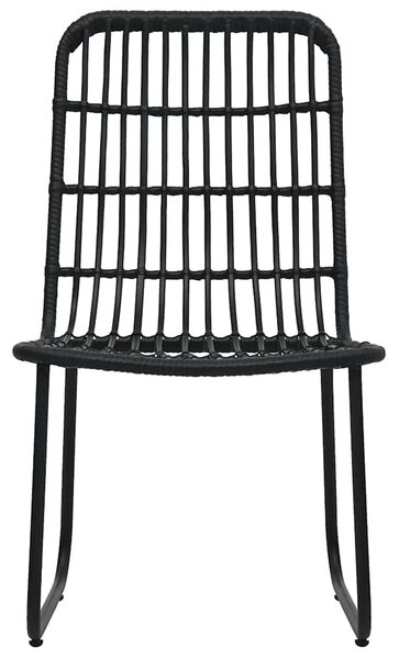 7 részes polyrattan és üveg kültéri étkezőgarnitúra