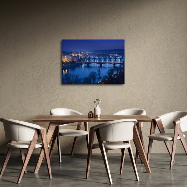 A prágai hidak képe (70x50 cm)