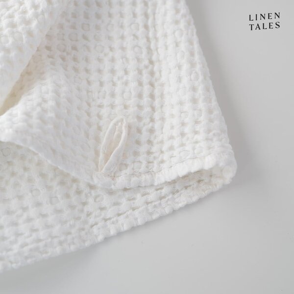 Fehér törölköző és fürdőlepedő készlet 3 db-os Honeycomb – Linen Tales