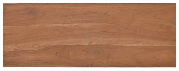 Tömör tíkfa tálalóasztal 80 x 30 x 80 cm