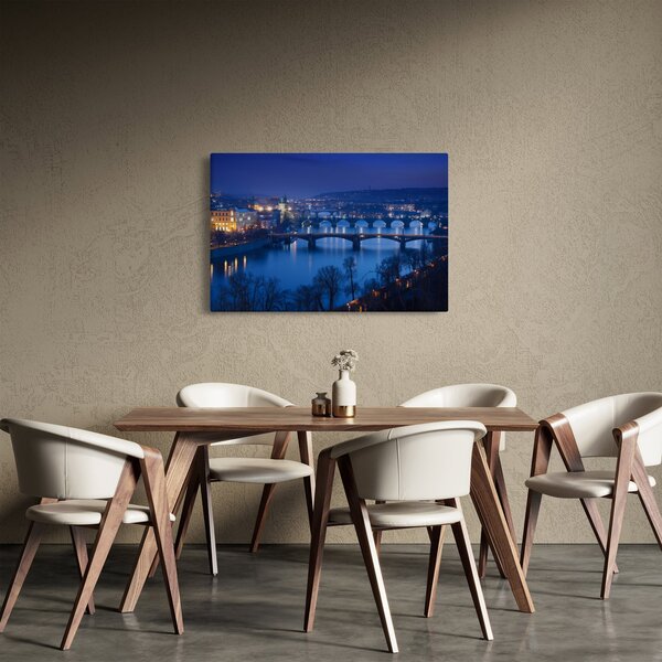 A prágai hidak képe (90x60 cm)