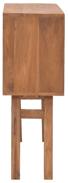 Tömör tíkfa tálalóasztal 80 x 30 x 80 cm