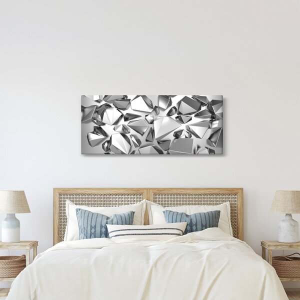 A 3D absztrakció képe (120x50 cm)