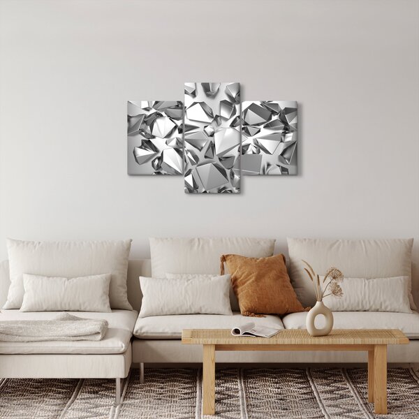 A 3D absztrakció képe (90x60 cm)